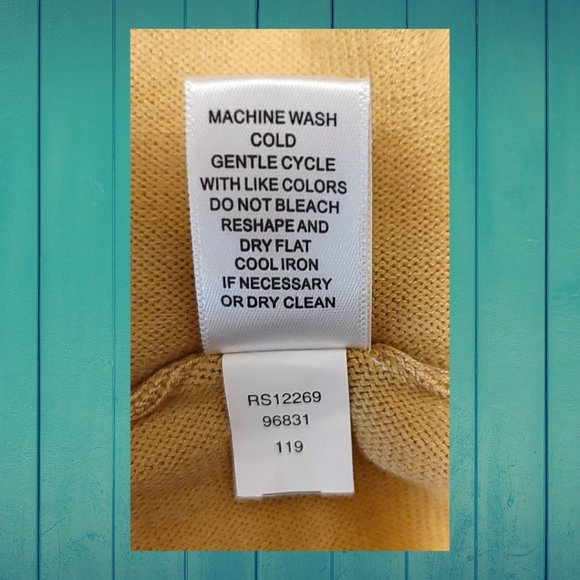 NWT Spense gold & black pullover sweater size Lg - Picture 8 of 8